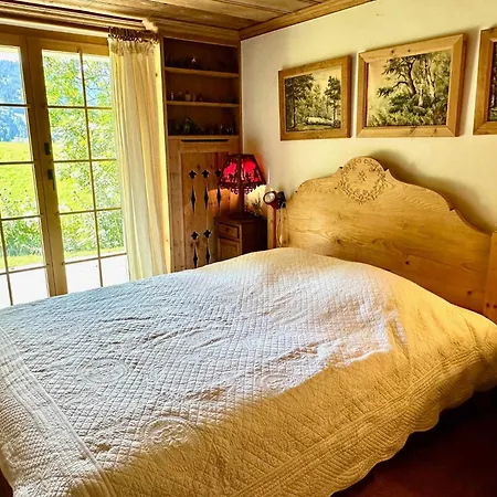 Gem: Alps View Serene Pond Villa Gstaad