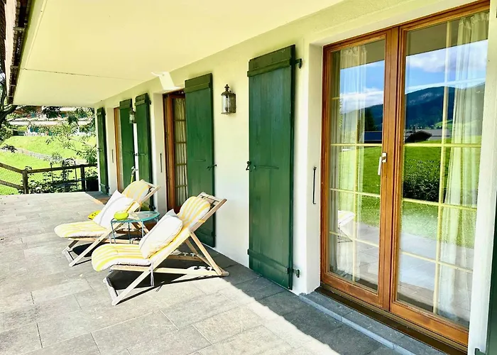 Gem: Alps View Serene Pond Villa