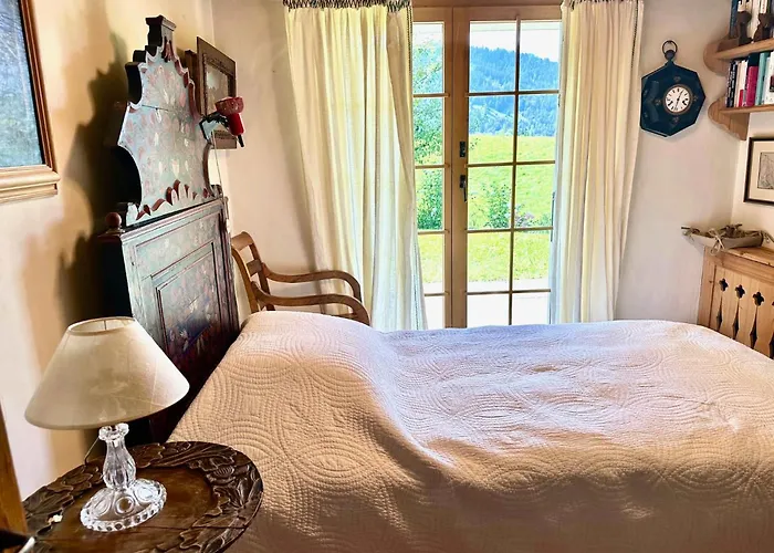 Gem: Alps View Serene Pond Villa Gstaad